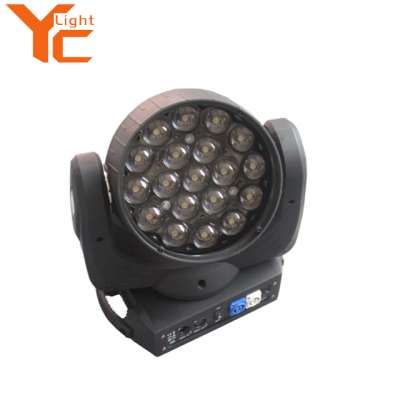 dependable stage  manufacturer19*15w 4in1 led moving head lights with zoom