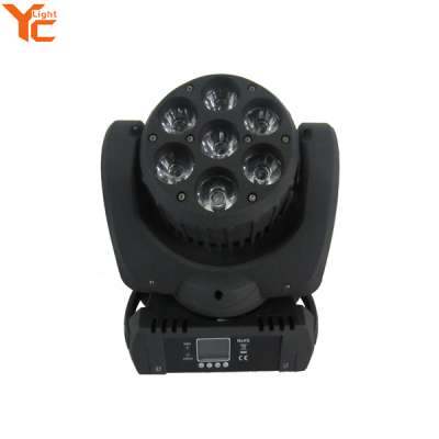 CE Certified Manufacturer CE 7X10W Led Moving Heads